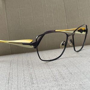 Morel France Women Eyeglasses Frame KOALI 7620K 56[]15 135 Glasses Brown/Yellow